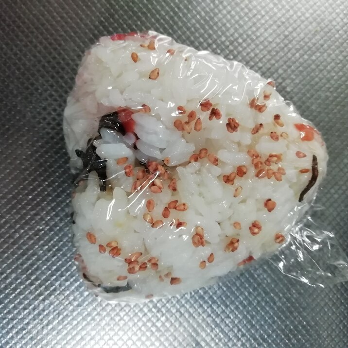 おにぎり*梅昆布ごま